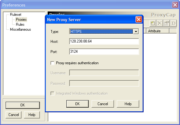 ProxyCap Service Edition