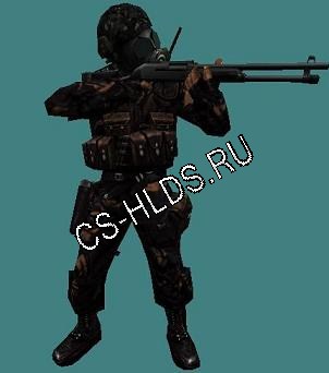 Скачать бесплатно SAS Urban Dark Camo - [CT] SAS - Модели игроков cs 1.6