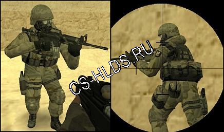 Multi-Camouflage SAS Unit (Desert Ops)