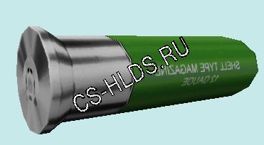 Скачать бесплатно Green And Silver Shotgunshell - Shell (гильзы) - Другие модели CS 1.6
