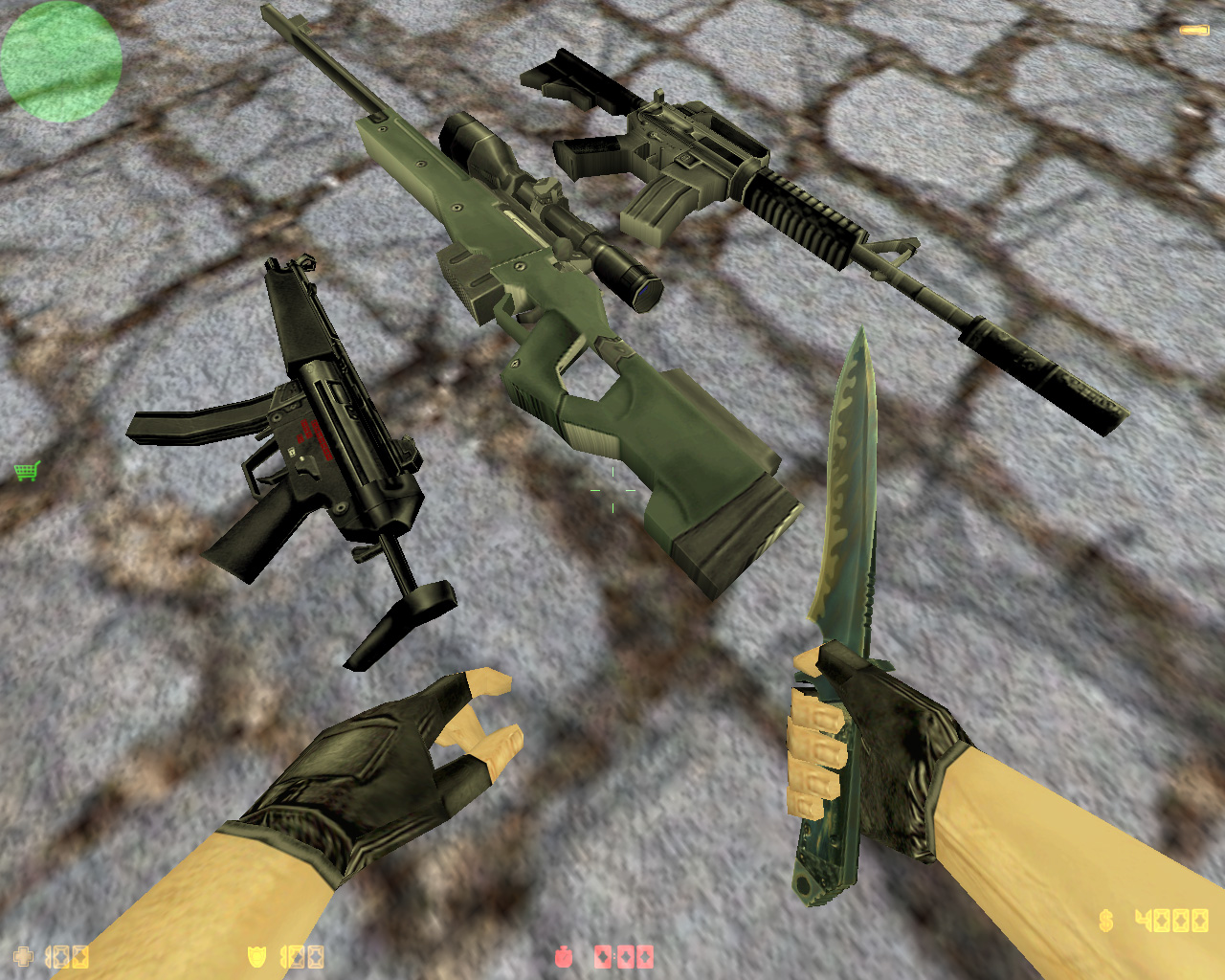 Стандартные модели оружия для cs 1.6